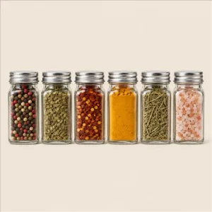 Especiero magnético para refrigerador, 6 frascos