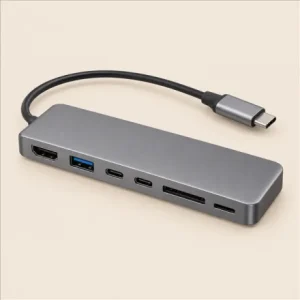 Hub USB-C de 6 puertos